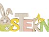 Schriftzug "Ostern" h=13cm b=24cm, verschiedene Farben, je Stück