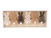 Stoff-Osterhasen mit Klammer h=5,5cm in PVC-Box, je Set