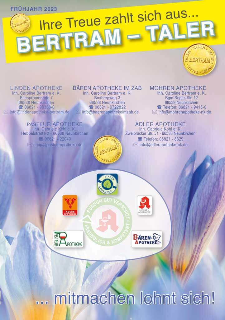 Flyer Bertramtaler Frühjahr 2023