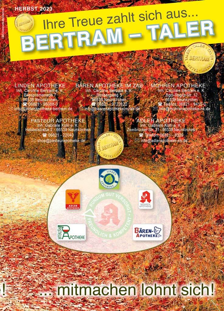 Flyer BertramTaler Herbst 2023